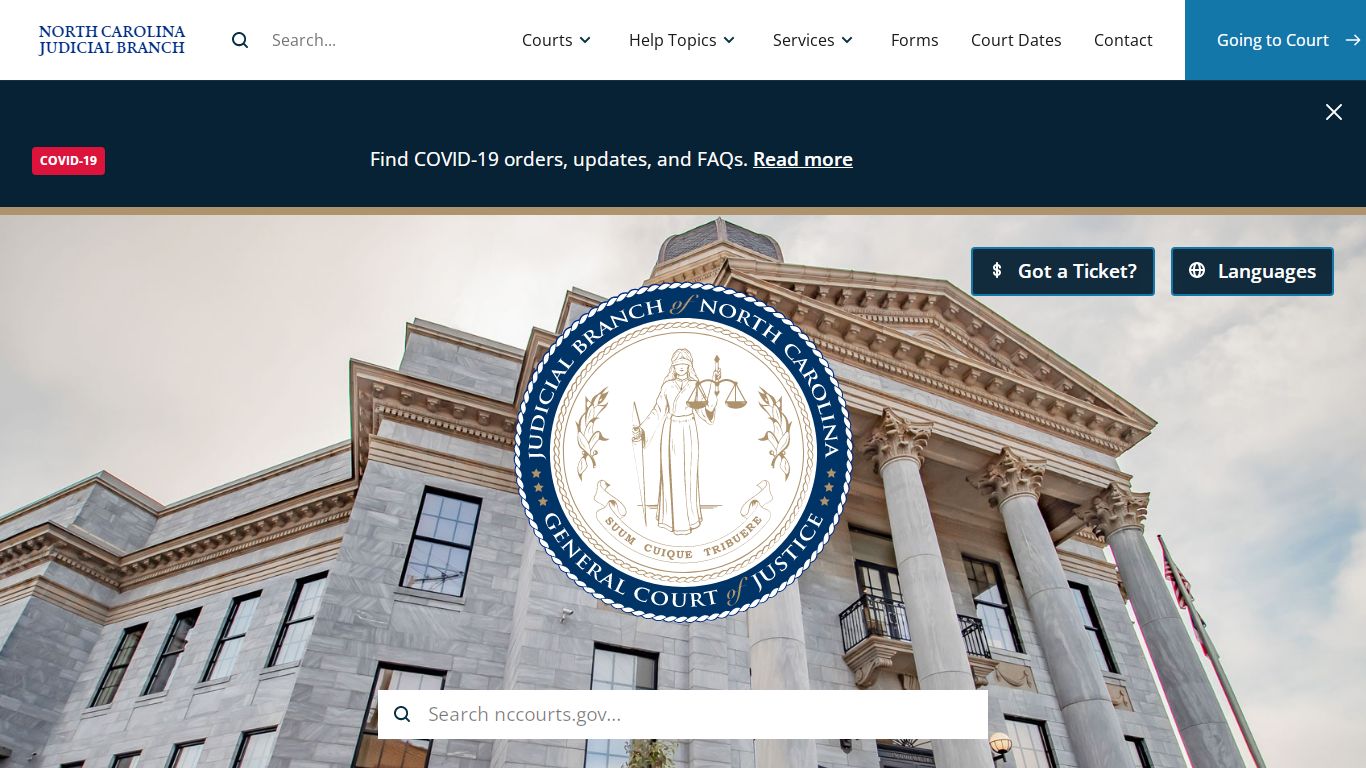 The North Carolina Judicial Branch - NCcourts